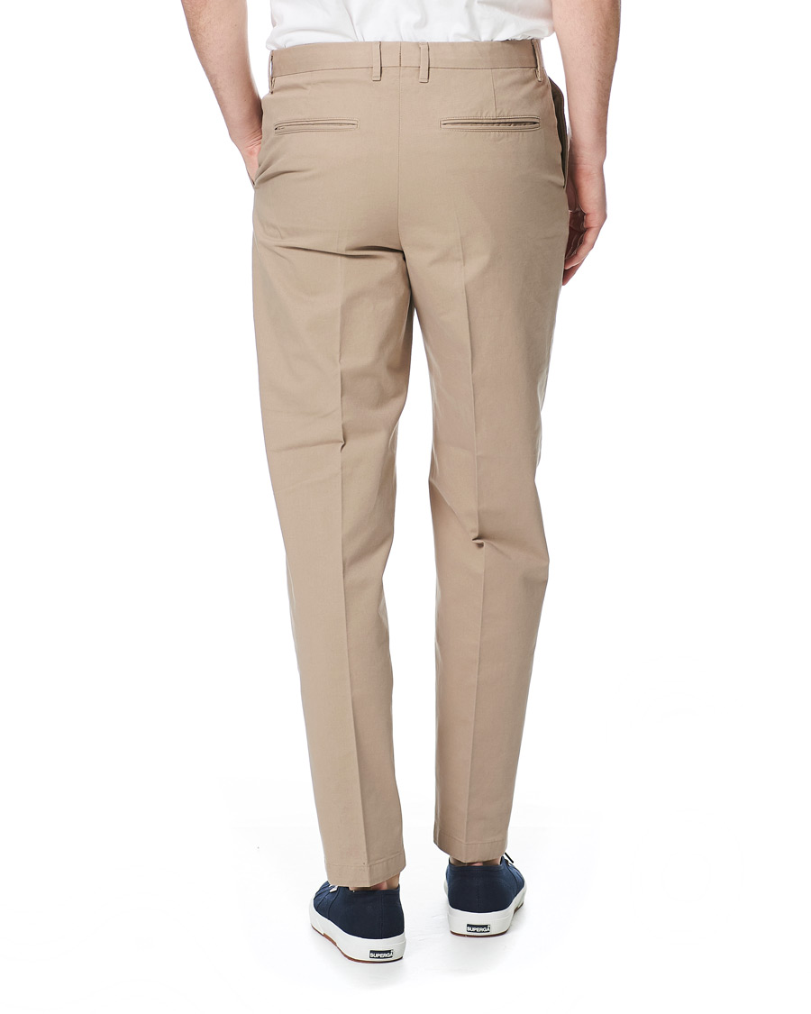 Homme | Pantalons | Filippa K | William Cotton Trousers  Desert Taupe