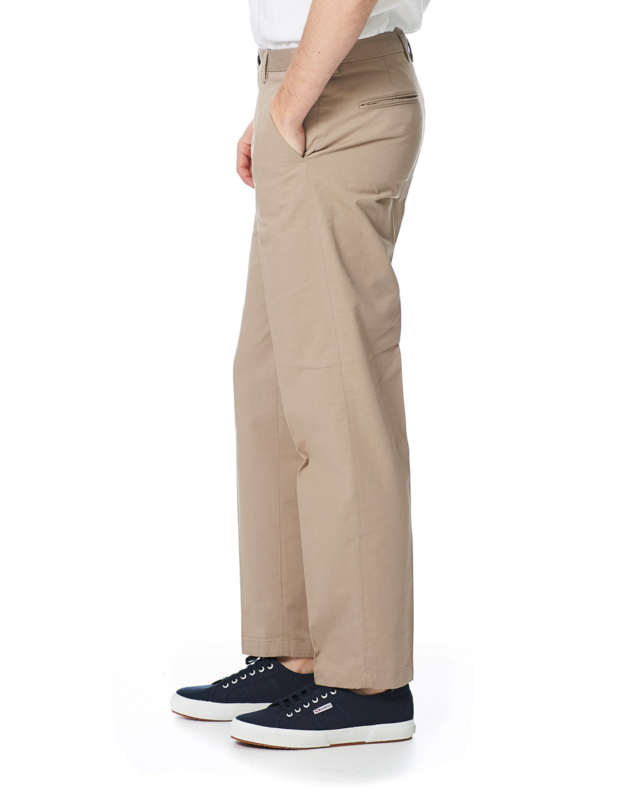 Homme | Pantalons | Filippa K | William Cotton Trousers  Desert Taupe