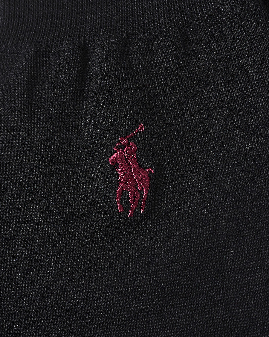 Homme | Sous-Vêtements Et Chaussettes | Polo Ralph Lauren | 2-Pack Mercerized Cotton Socks Black