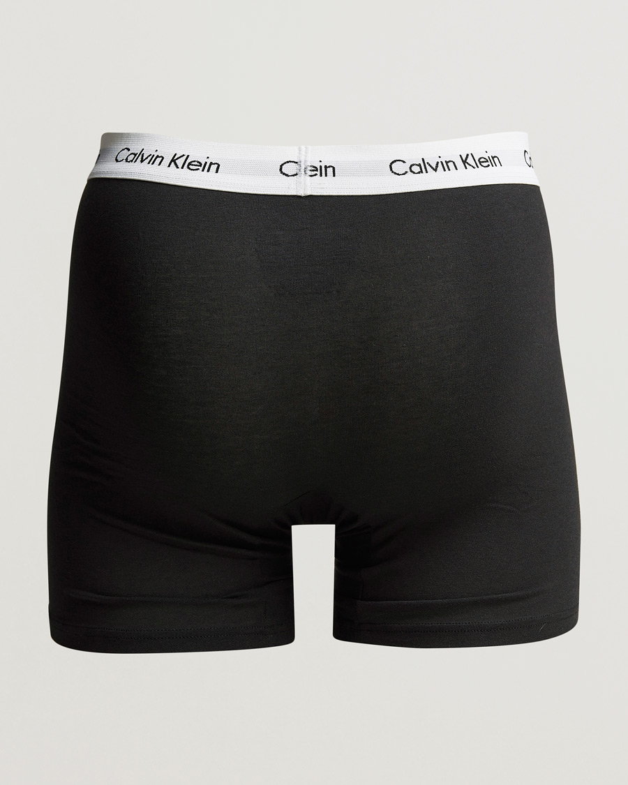 Homme | Boxers | Calvin Klein | Cotton Stretch 3-Pack Boxer Breif Black/Grey/White