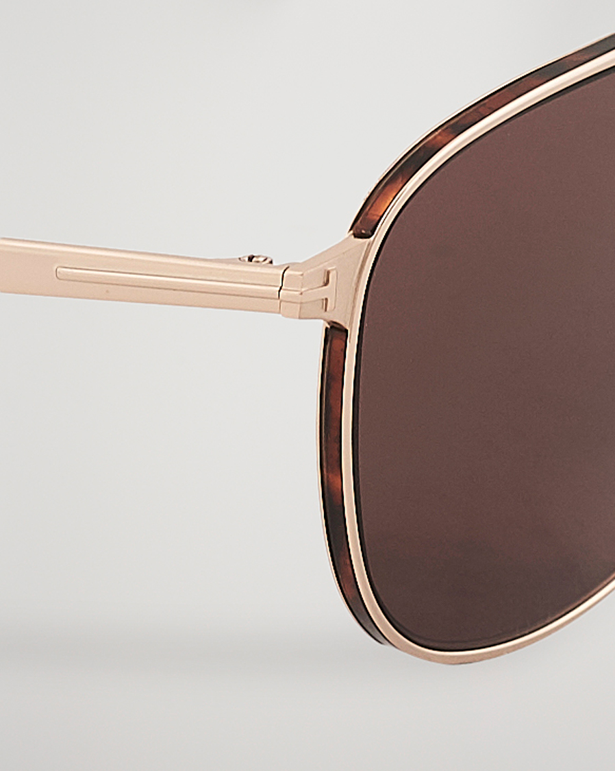 Homme | Tom Ford Jake Sunglasses Shiny Rose Gold/Brown | Tom Ford | Jake Sunglasses Shiny Rose Gold/Brown
