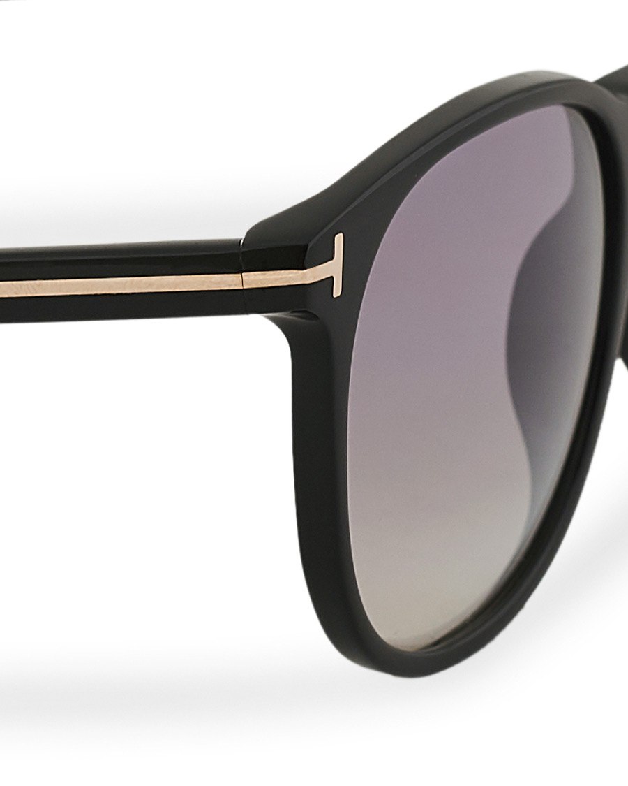 Homme | Tom Ford Ansel Sunglasses Shiny Black/Smoke Mirror | Tom Ford | Ansel Sunglasses Shiny Black/Smoke Mirror