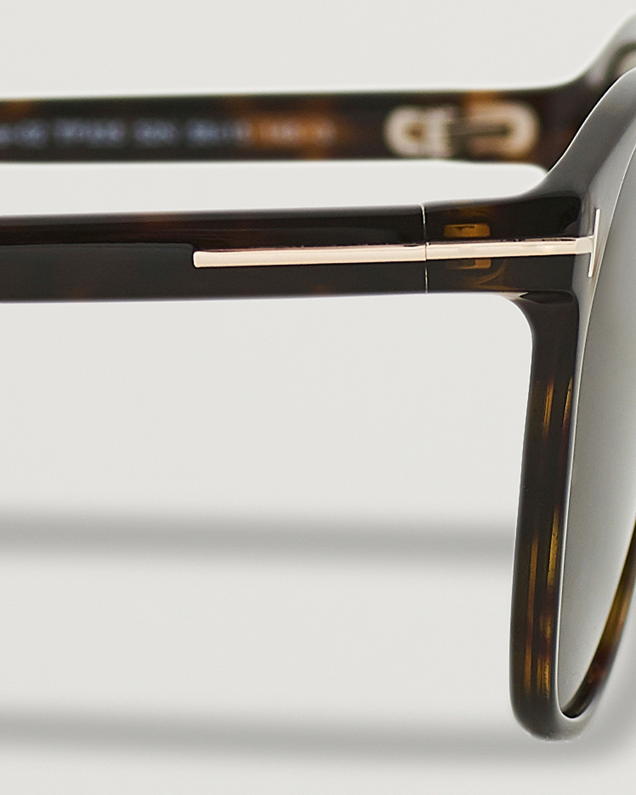 Homme | Tom Ford Jasper-02 Sunglasses Dark Havana/Green | Tom Ford | Jasper-02 Sunglasses Dark Havana/Green