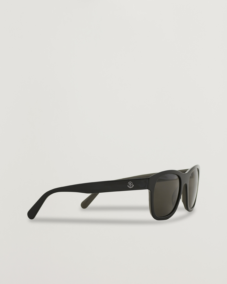 Homme | Moncler Lunettes ML0192 Sunglasses Black/Smoke Polarized | Moncler Lunettes | ML0192 Sunglasses Black/Smoke Polarized