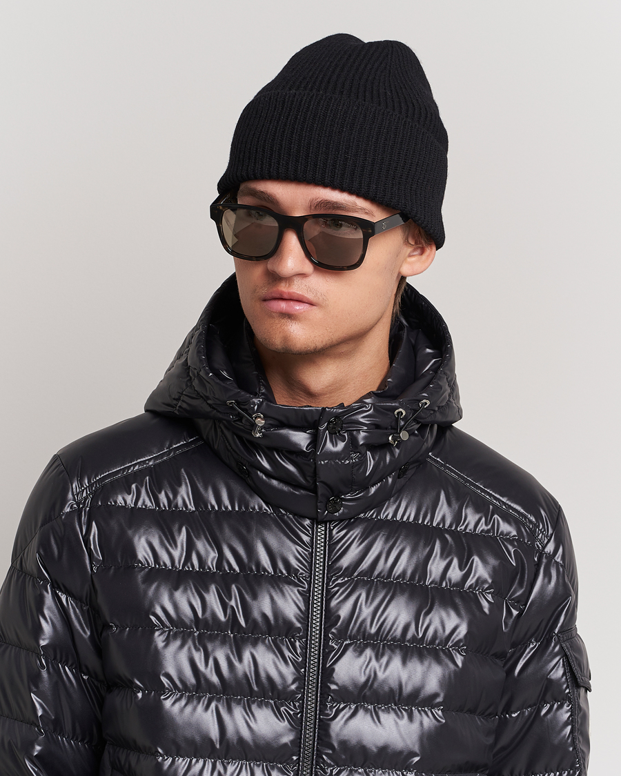 Homme | Moncler Lunettes ML0192 Sunglasses Shiny Dark Brown/Roviex Mirror | Moncler Lunettes | ML0192 Sunglasses Shiny Dark Brown/Roviex Mirror