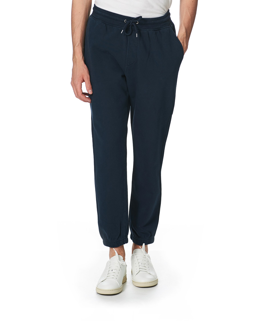 Homme | Pantalons | Colorful Standard | Classic Organic Sweatpants Navy Blue