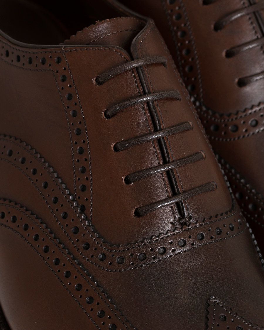 Homme | Produits D'Entretien Pour Chaussures | Saphir Medaille d\'Or | Shoe Laces Thin Waxed 75cm Dark Brown