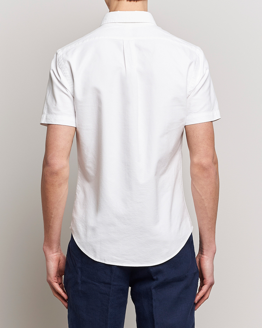 Homme | Chemises | Polo Ralph Lauren | Slim Fit Oxford Short Sleeve Shirt White