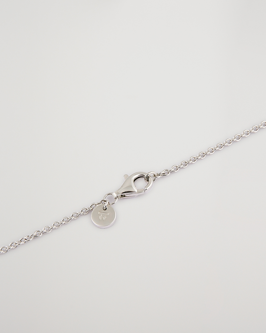 Homme | Tom Wood Coin Pendand Necklace Silver | Tom Wood | Coin Pendand Necklace Silver