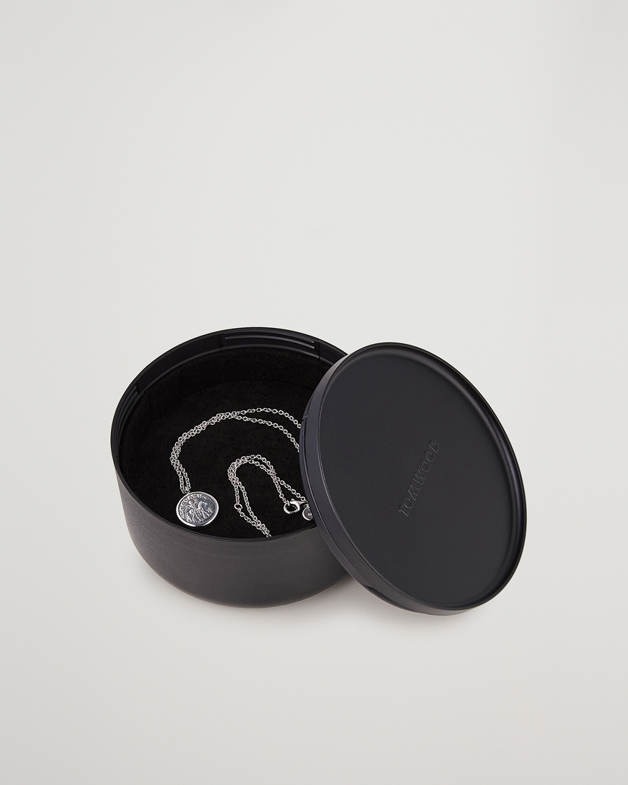 Homme | Tom Wood Coin Pendand Necklace Silver | Tom Wood | Coin Pendand Necklace Silver