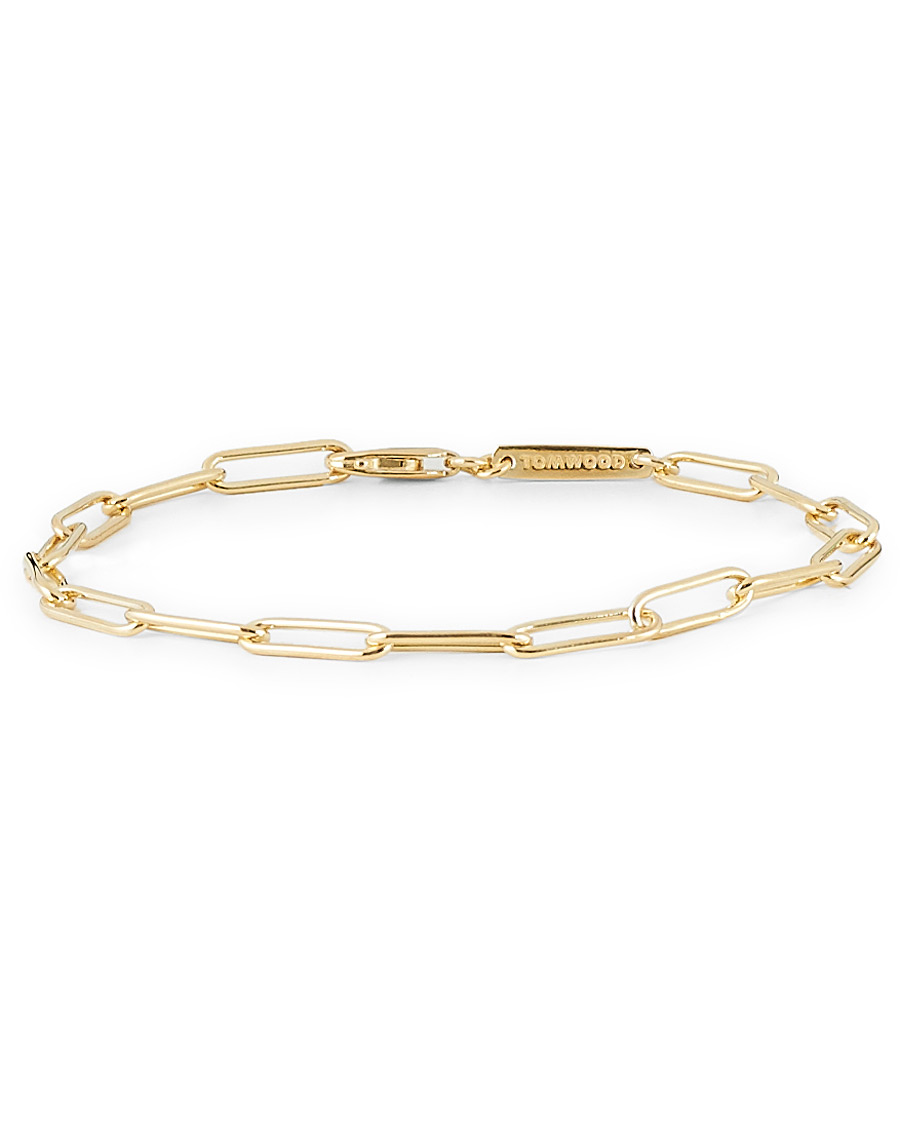 Homme | Tom Wood Box Bracelet Gold | Tom Wood | Box Bracelet Gold