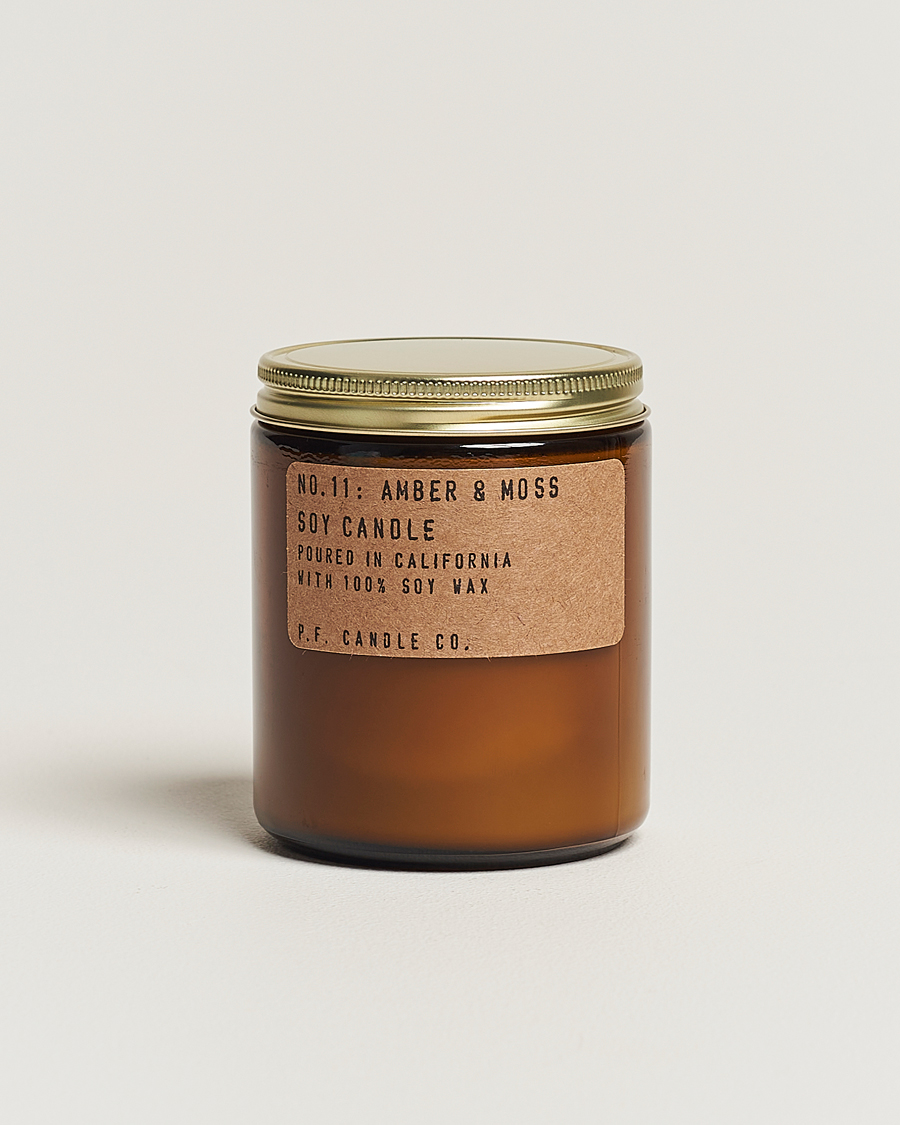 Homme | P.F. Candle Co. Soy Candle No. 11 Amber & Moss 204g | P.F. Candle Co. | Soy Candle No. 11 Amber & Moss 204g