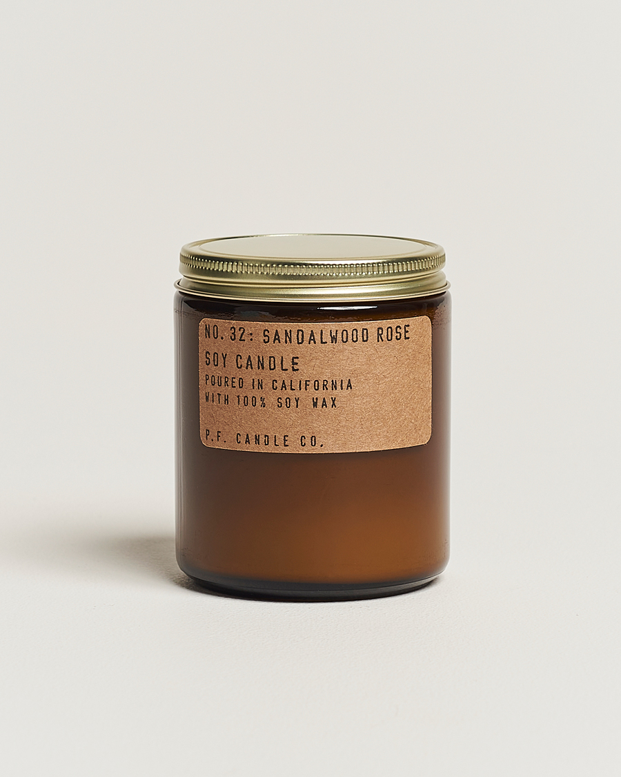 Homme | P.F. Candle Co. Soy Candle No. 32 Sandalwood Rose 204g | P.F. Candle Co. | Soy Candle No. 32 Sandalwood Rose 204g