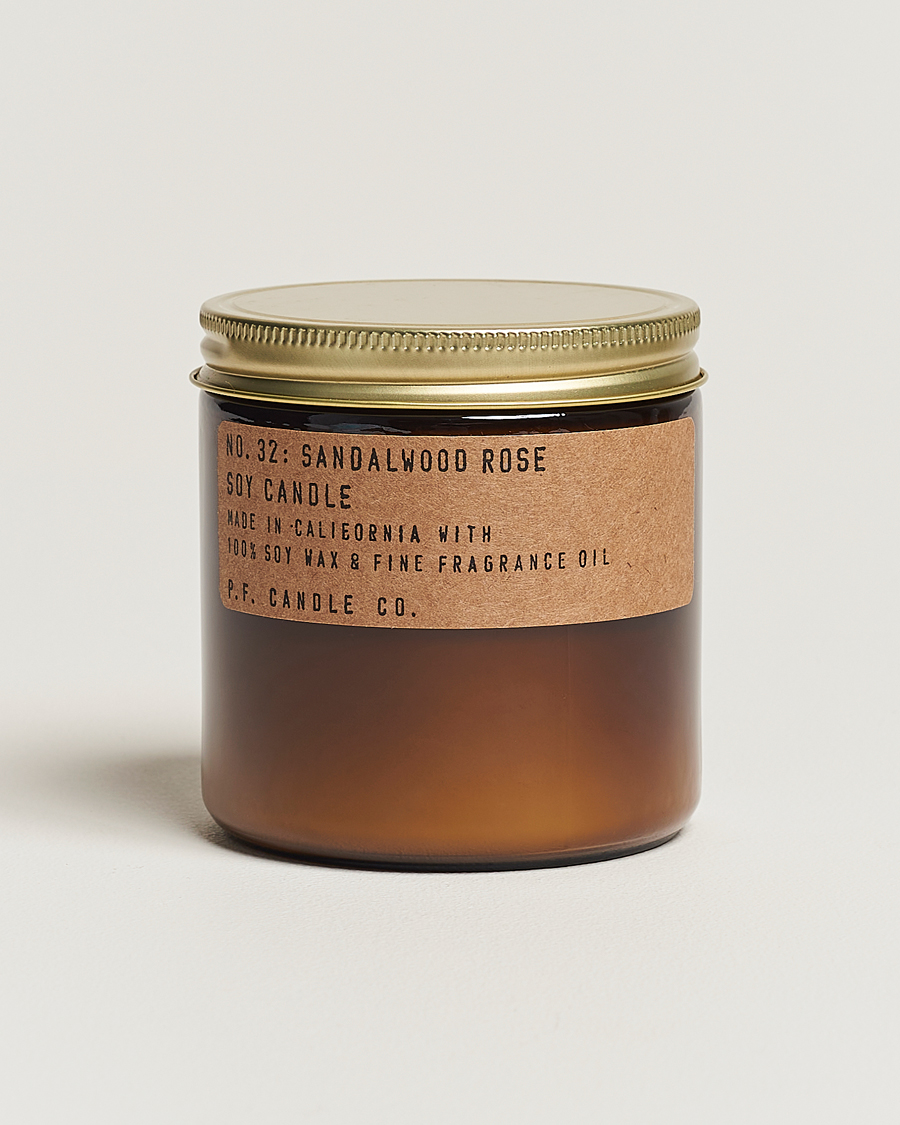 Homme | Bougies Parfumées | P.F. Candle Co. | Soy Candle No. 32 Sandalwood Rose 354g