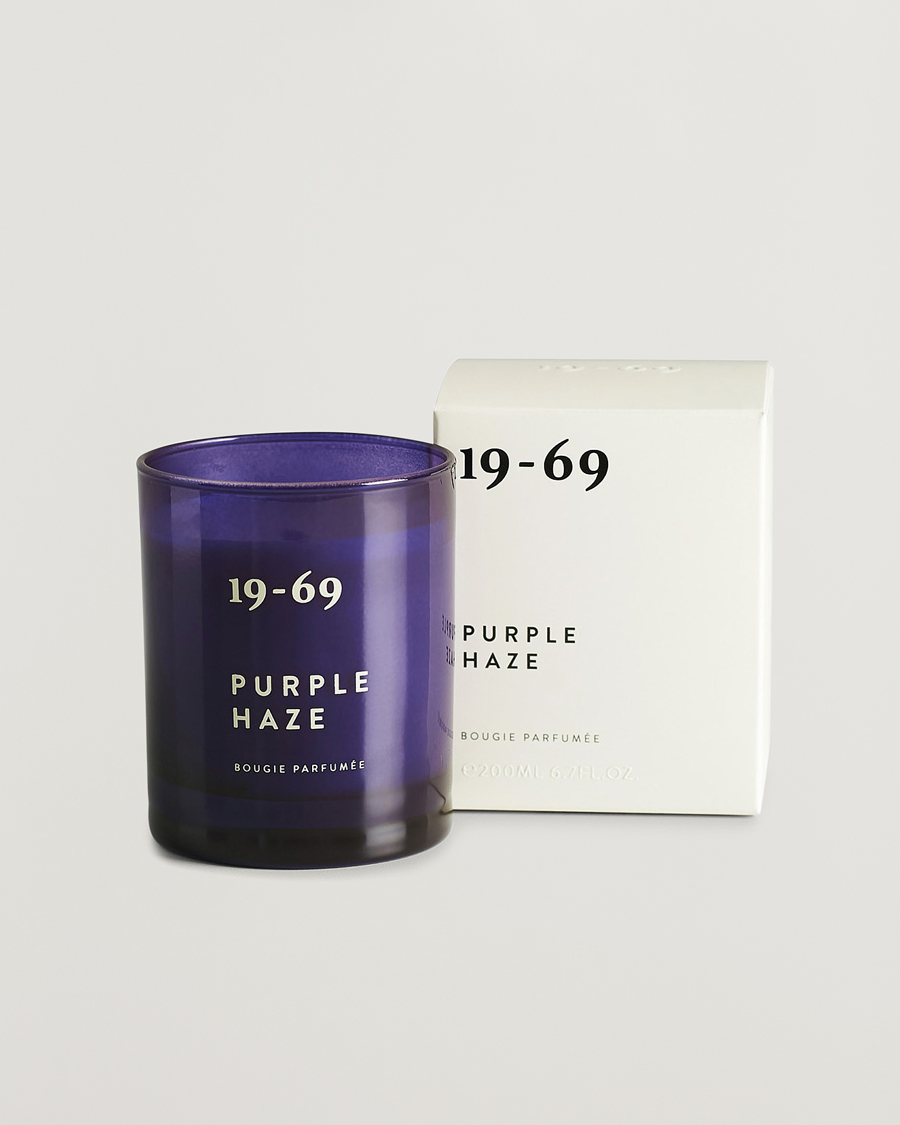 Homme | Bougies Parfumées | 19-69 | Purple Haze Scented Candle 200ml