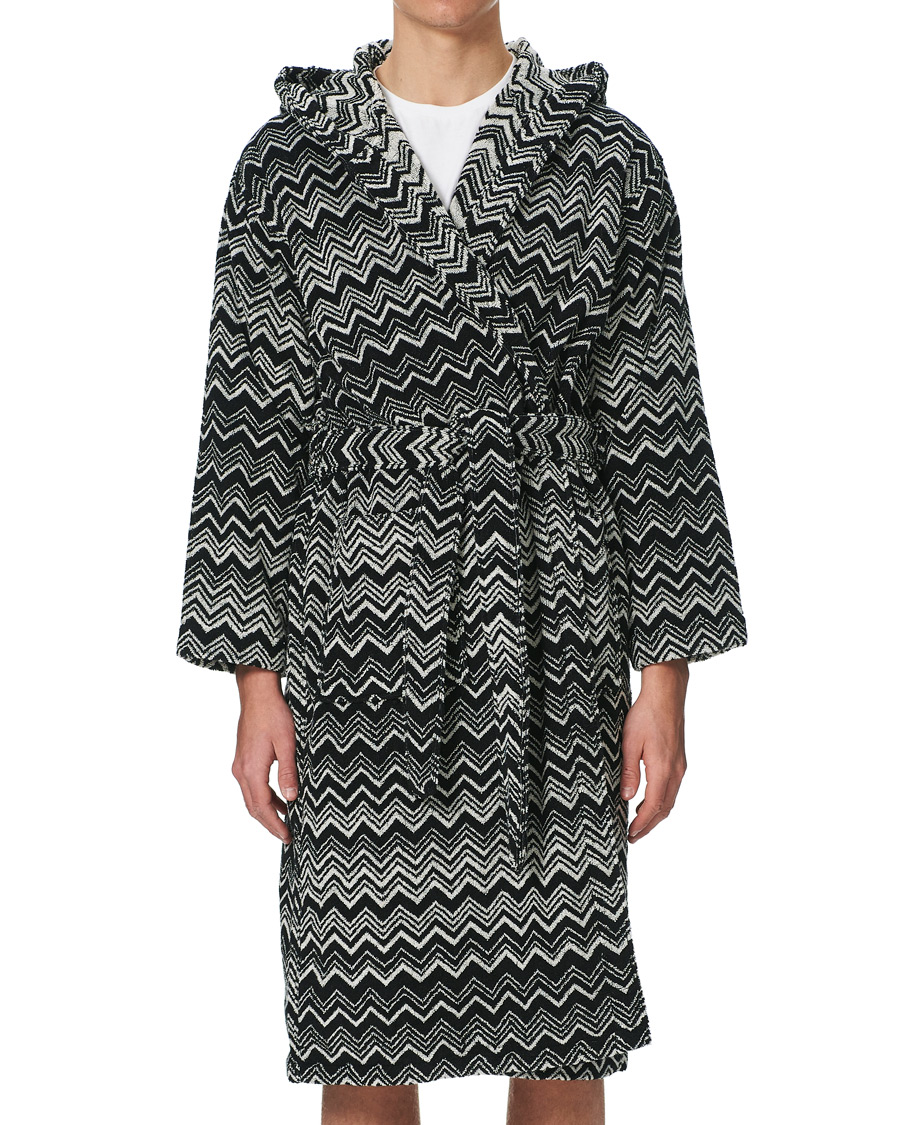 Homme | Peignoirs Et Pyjamas | Missoni Home | Keith Bathrobe Black/White
