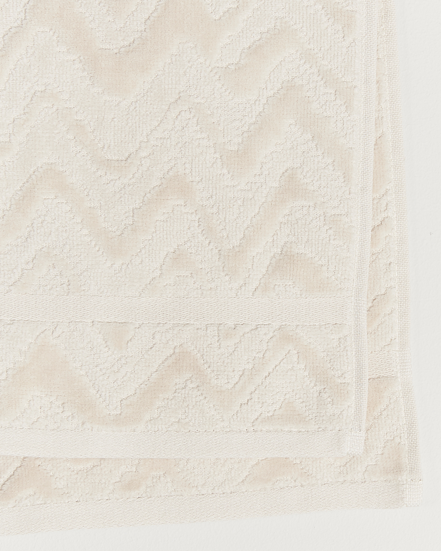 Homme | Missoni Home Rex Hand Towel 40x70cm Cream | Missoni Home | Rex Hand Towel 40x70cm Cream