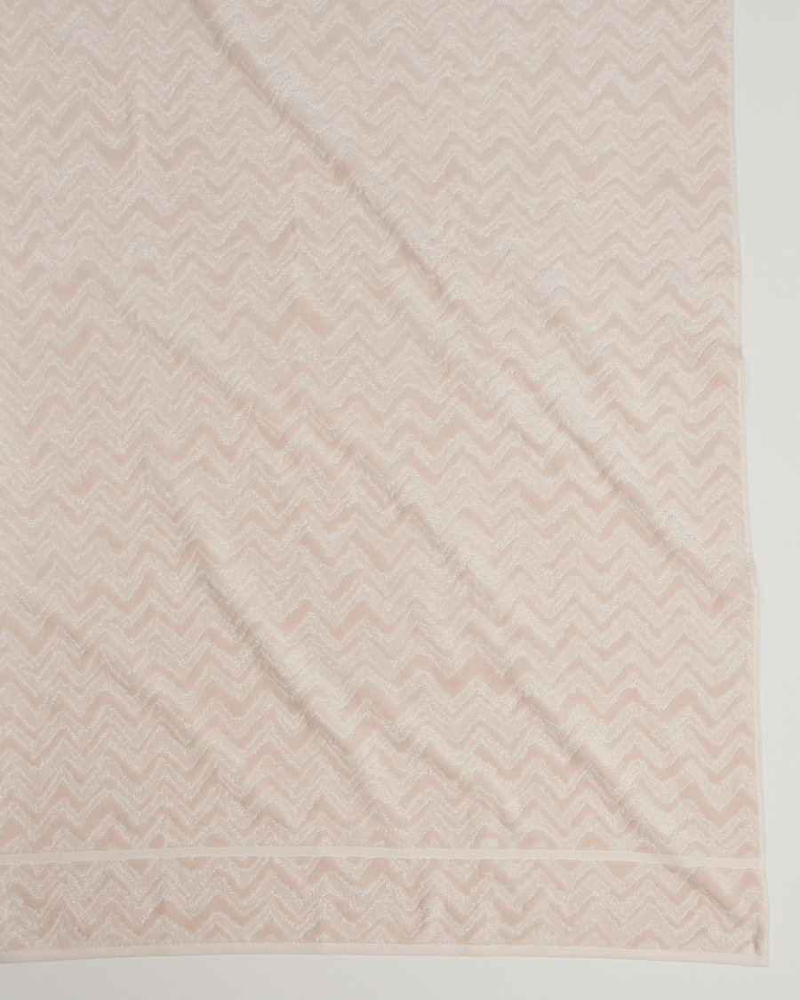 Homme | Tissus | Missoni Home | Rex Bath Sheet 100x150cm Cream
