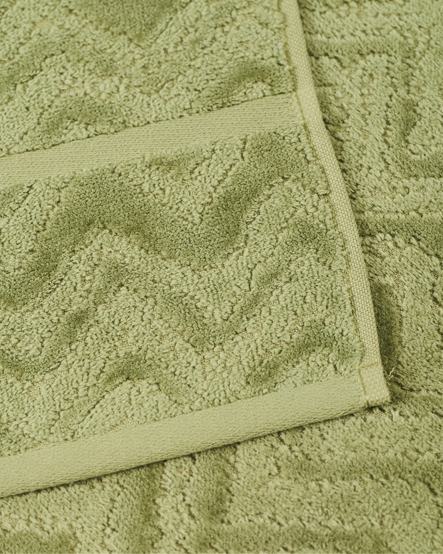 Homme | Missoni Home Rex Bath Sheet 100x150 cm Green | Missoni Home | Rex Bath Sheet 100x150 cm Green