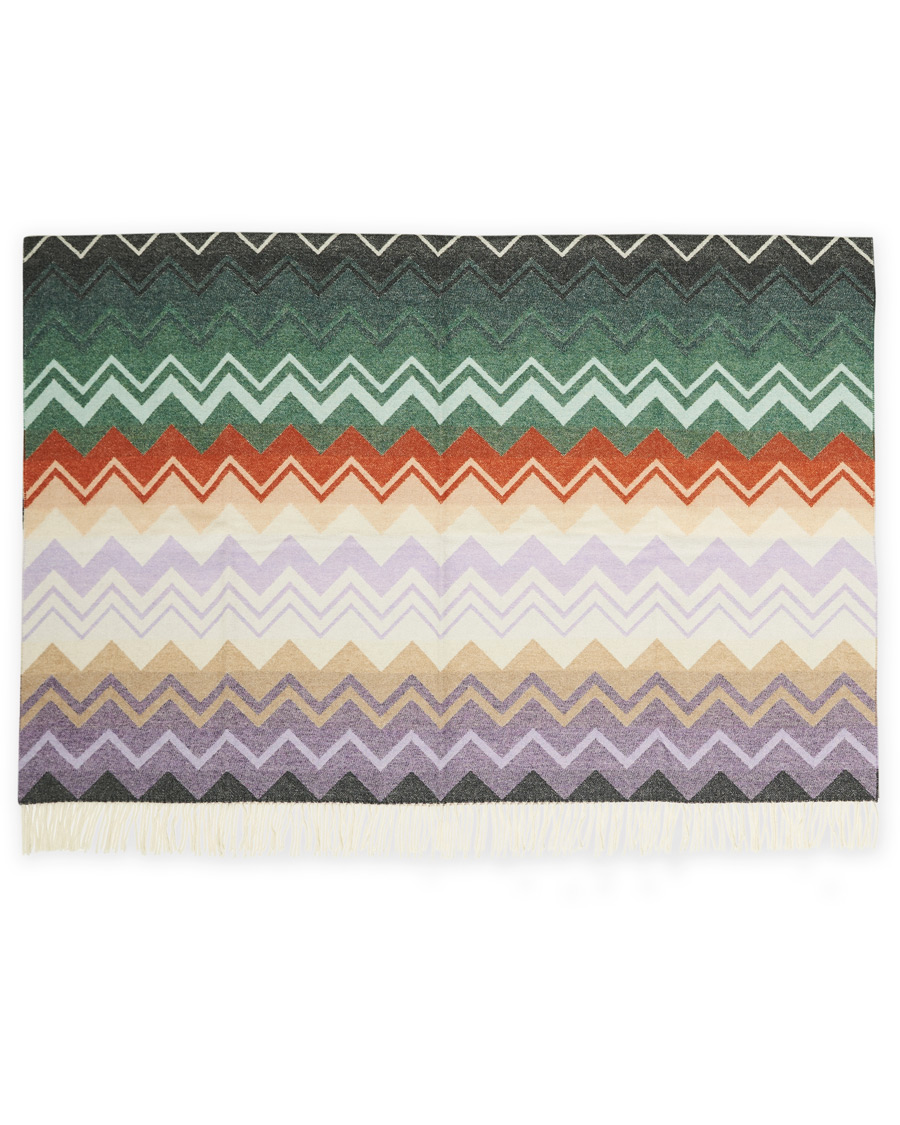 Homme | Missoni Home Yvo Zig Zag Wool Throw Multicolor | Missoni Home | Yvo Zig Zag Wool Throw Multicolor