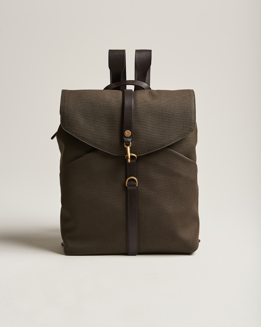 Homme | Sacs | Mismo | M/S Rucksack Army/Dark Brown