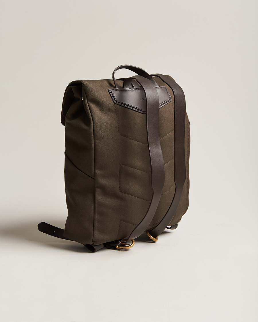 Homme | Sacs | Mismo | M/S Rucksack Army/Dark Brown