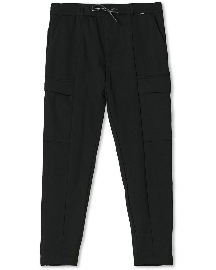 Homme | Pantalons | Calvin Klein | Comfort Knit Cargo Pants Black