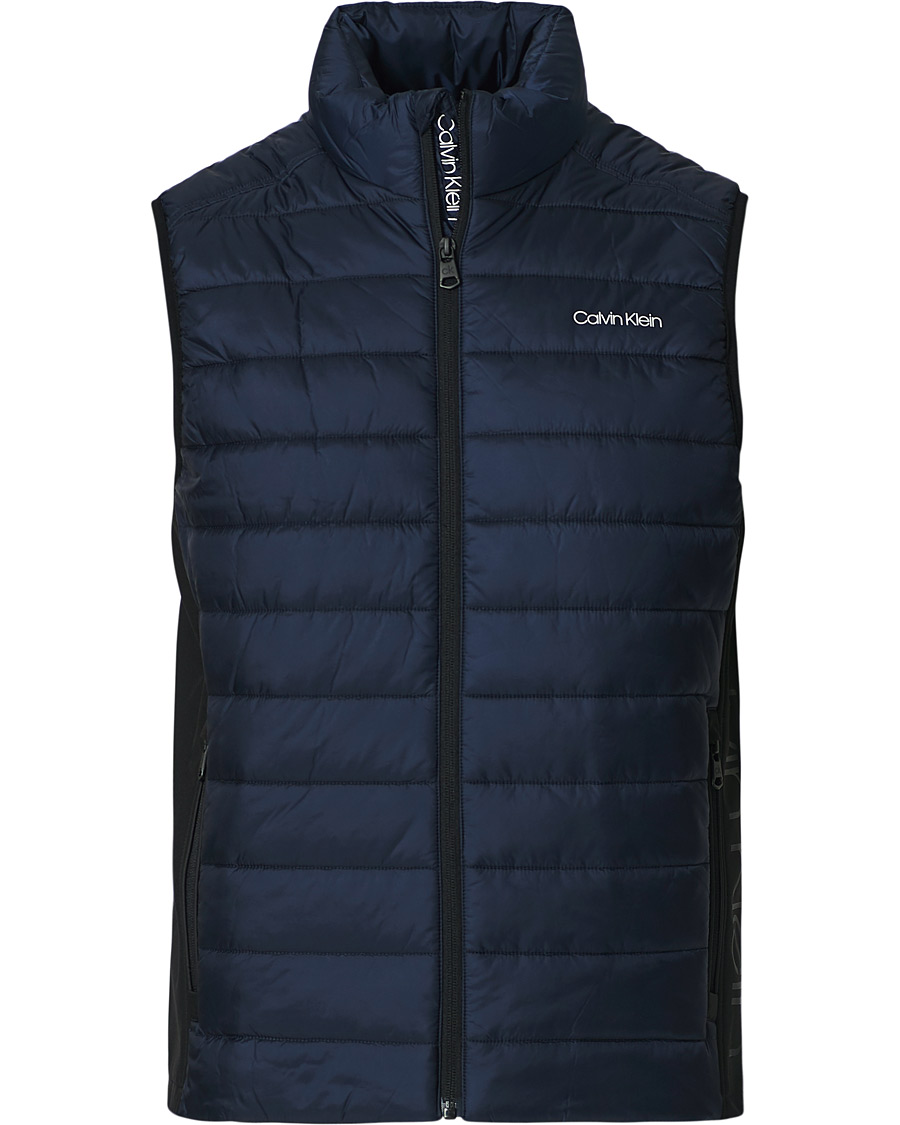 Homme | Manteaux Et Vestes | Calvin Klein | Essential Logo Down Vest Navy