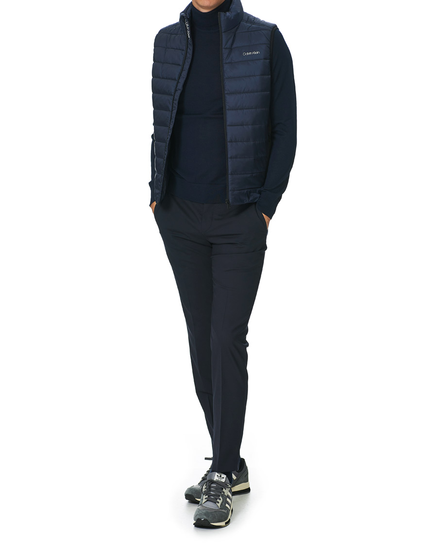 Homme | Manteaux Et Vestes | Calvin Klein | Essential Logo Down Vest Navy