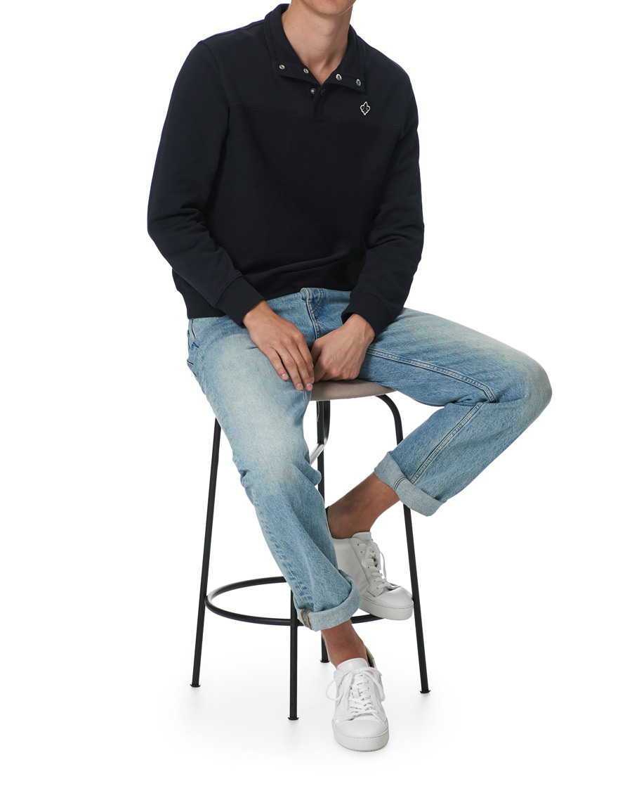 Homme | Pulls Et Tricots | Morris | Northclyff Rugger Sweatshirt Old Blue