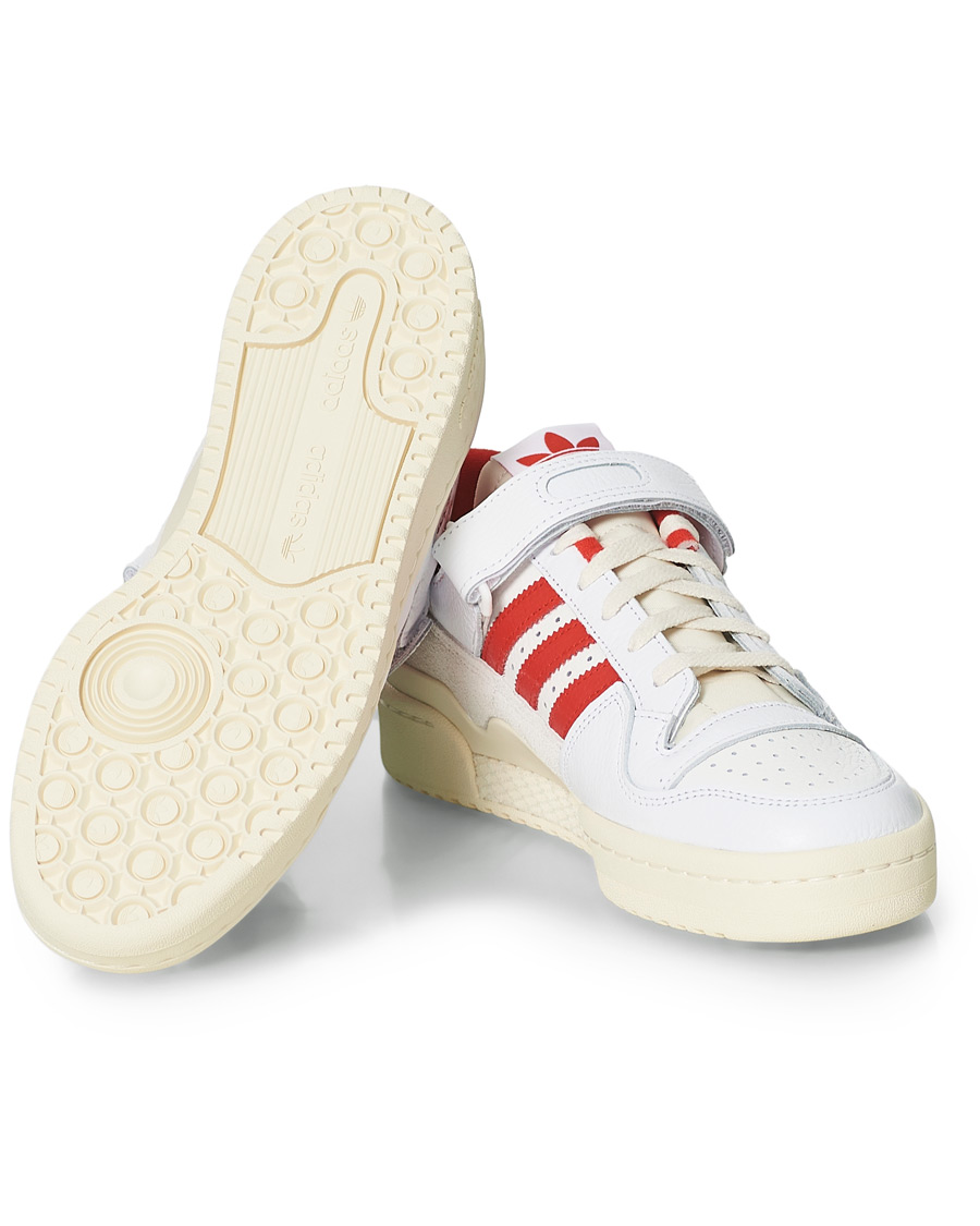 Homme | adidas Originals Forum 84 Low Sneaker White/Red | adidas Originals | Forum 84 Low Sneaker White/Red