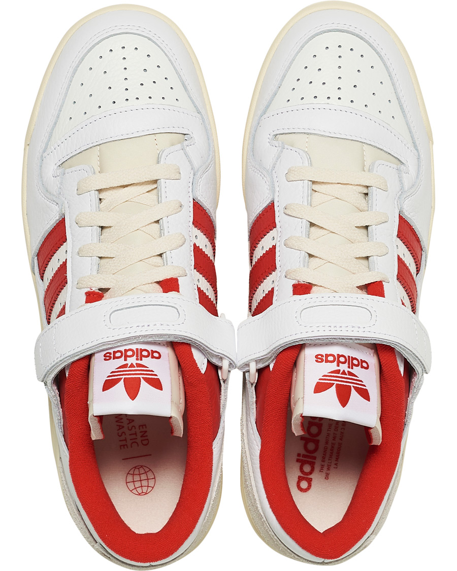 Homme | adidas Originals Forum 84 Low Sneaker White/Red | adidas Originals | Forum 84 Low Sneaker White/Red
