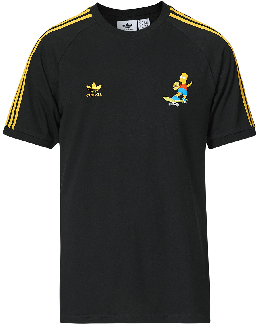Homme | T-shirts | adidas Originals | The Simpsons Crew Neck Tee Black