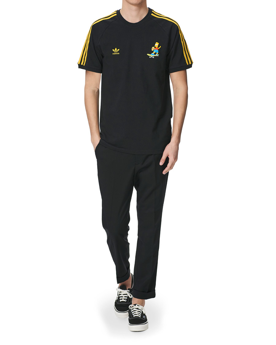 Homme | T-shirts | adidas Originals | The Simpsons Crew Neck Tee Black