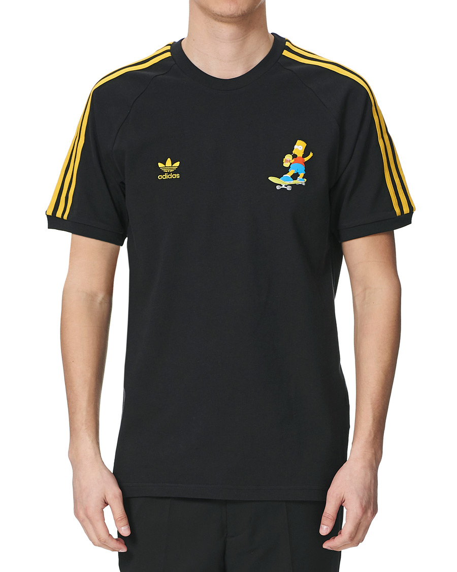Homme | T-shirts | adidas Originals | The Simpsons Crew Neck Tee Black