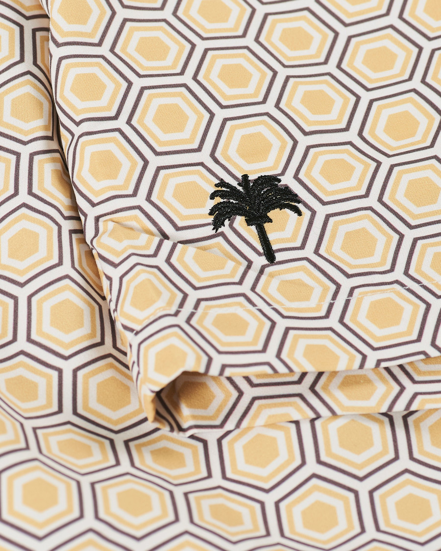 Homme | Maillots De Bain | OAS | Printed Swim Shorts Geometric