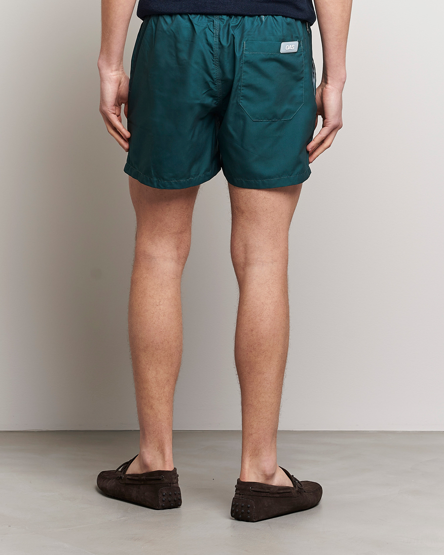 Homme | Maillots De Bain | OAS | Plain Swimshorts Dark Green