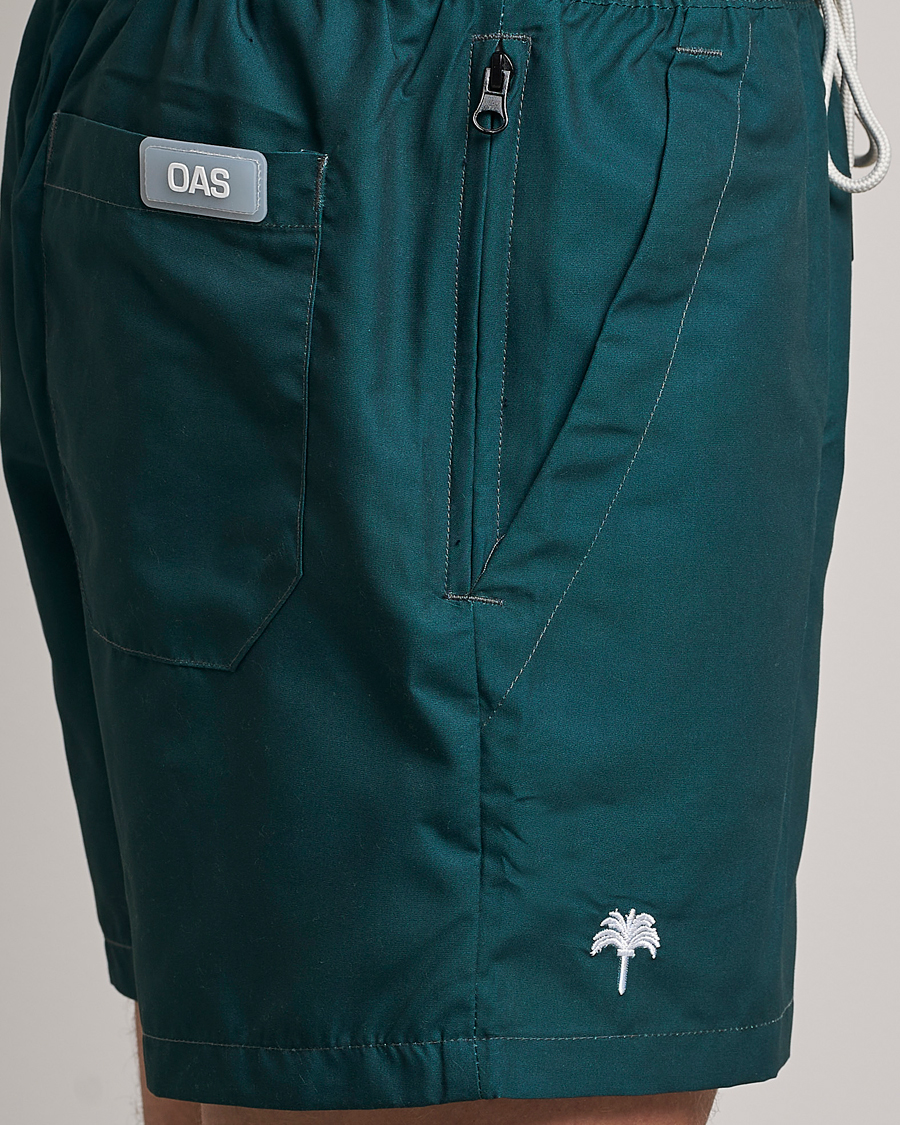 Homme | Maillots De Bain | OAS | Plain Swimshorts Dark Green