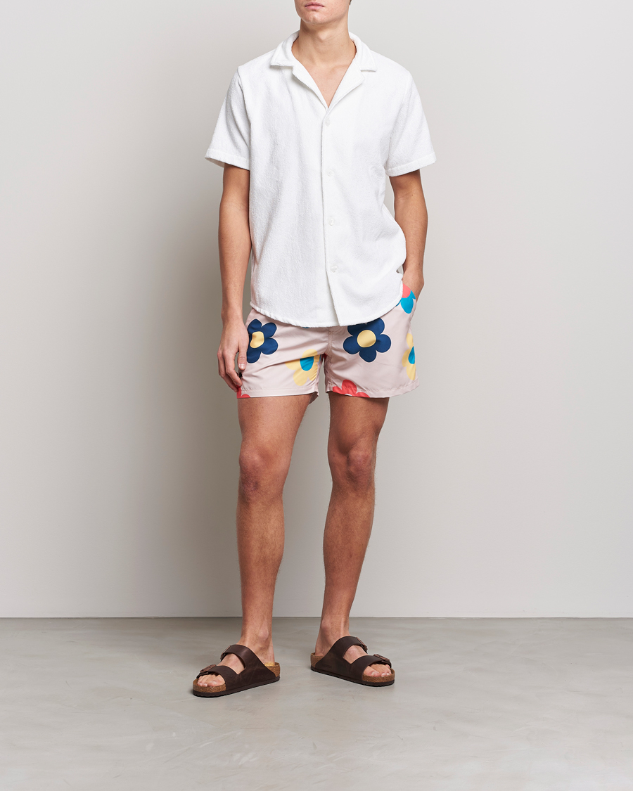Homme | Chemises | OAS | Terry Cuba Short Sleeve Shirt White