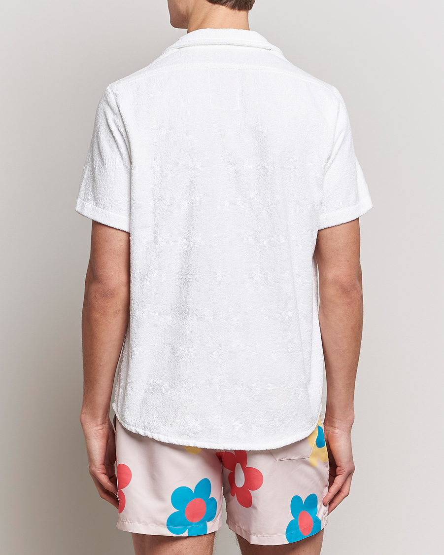 Homme | Chemises | OAS | Terry Cuba Short Sleeve Shirt White
