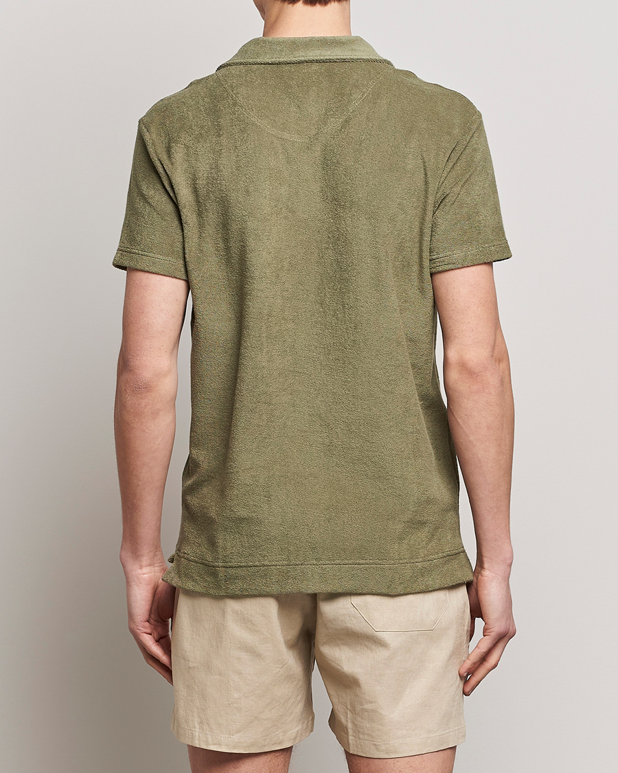 Homme | Polos | OAS | Short Sleeve Terry Polo Khaki