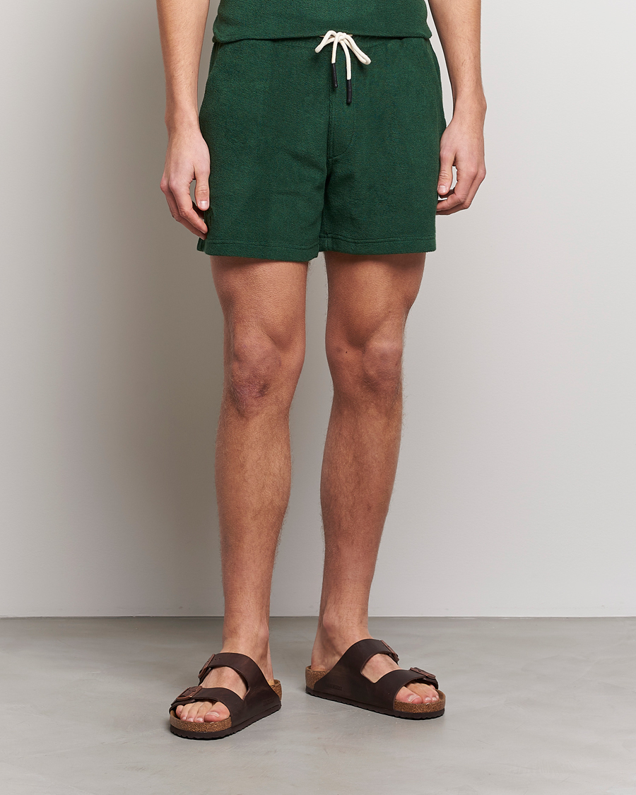 Homme | Shorts | OAS | Terry Shorts Green