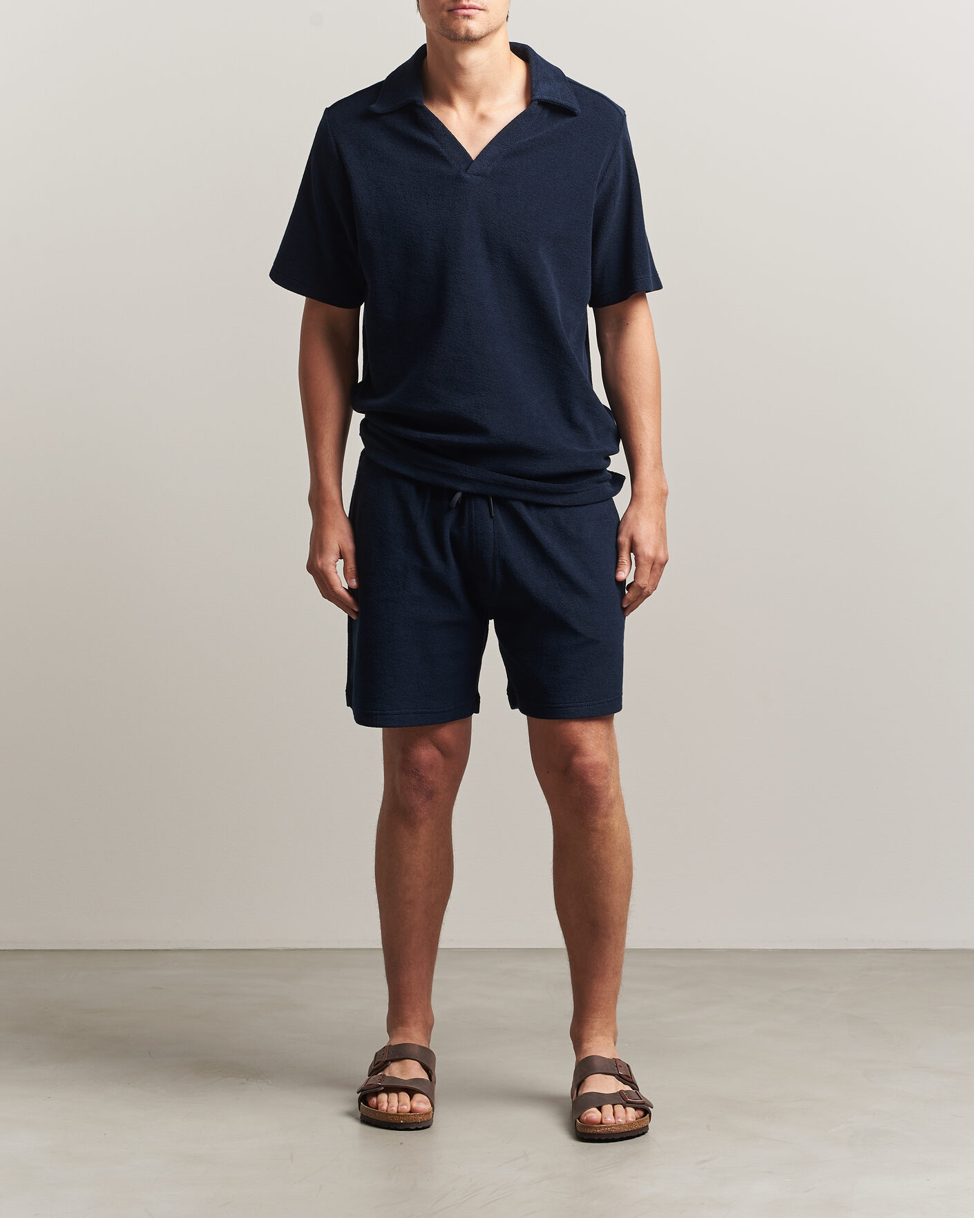 Homme | Shorts | OAS | Terry Shorts Navy
