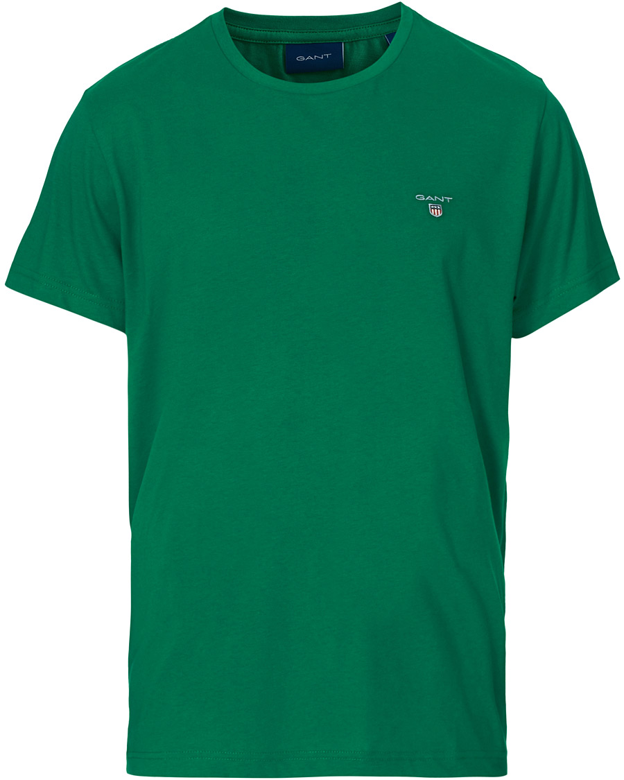 Homme | T-shirts | GANT | Original Crew Neck Tee Lavish Green