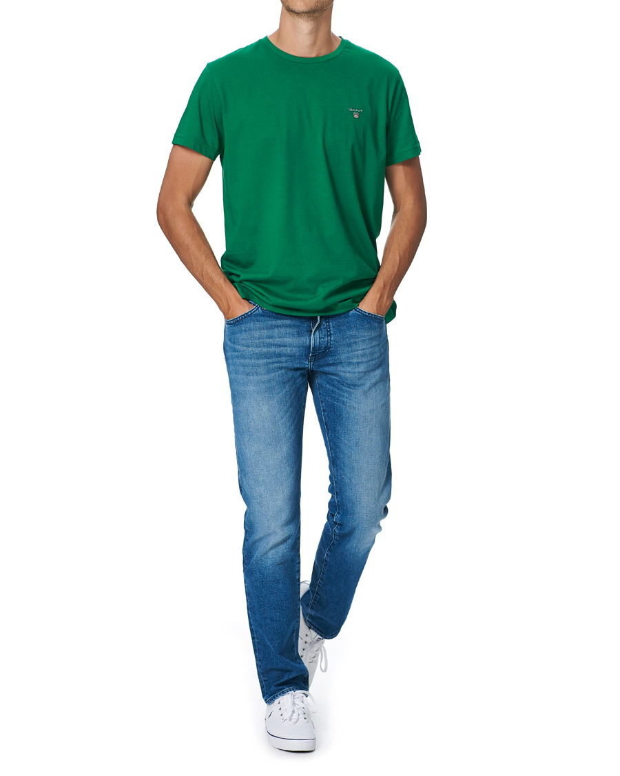 Homme | T-shirts | GANT | Original Crew Neck Tee Lavish Green