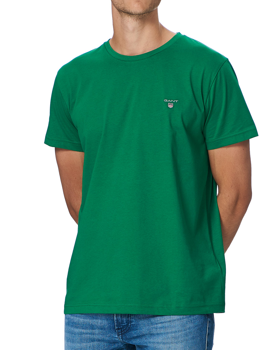 Homme | T-shirts | GANT | Original Crew Neck Tee Lavish Green