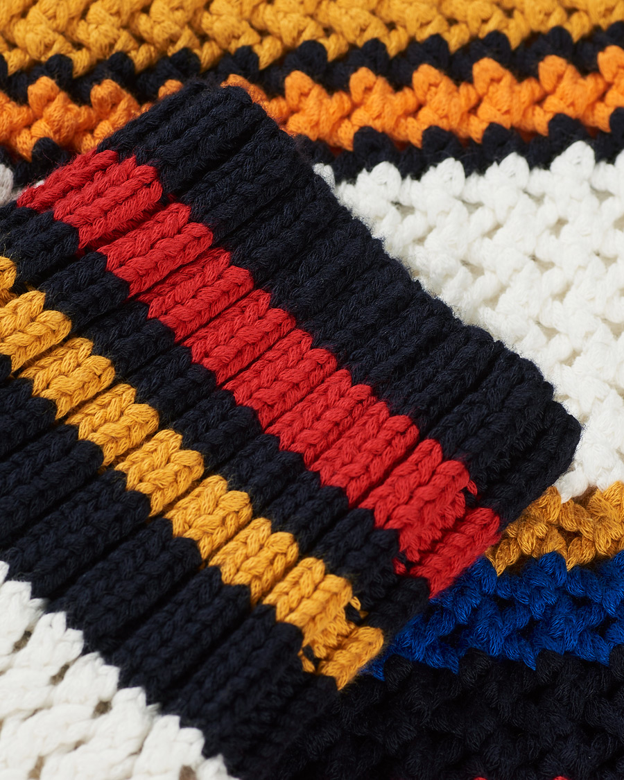 Homme | Pulls Et Tricots | GANT | Open Knit Stripe Crew Neck Multi