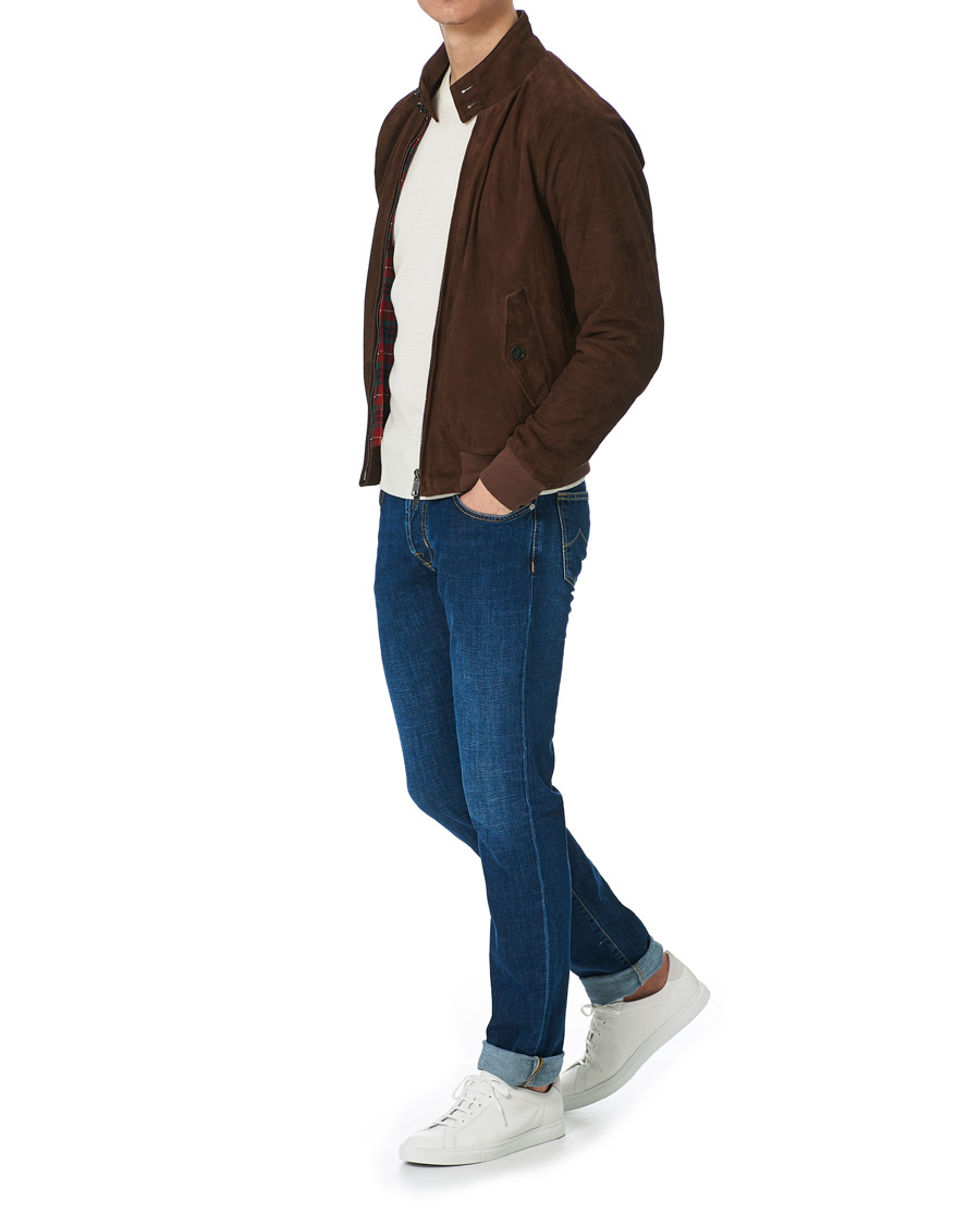 Homme | Jeans | Jacob Cohën | 688 Slim Fit Jeans Mid Blue