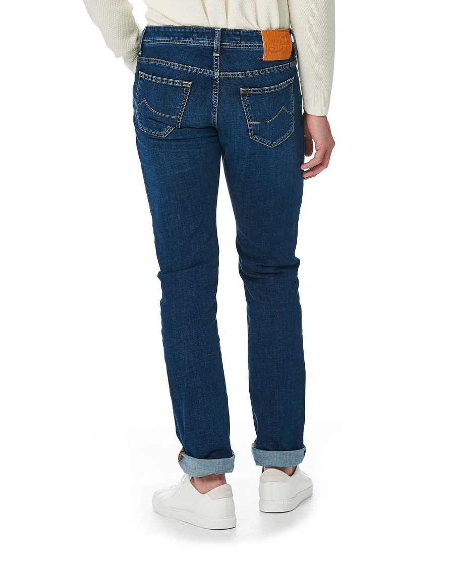 Homme | Jeans | Jacob Cohën | 688 Slim Fit Jeans Mid Blue