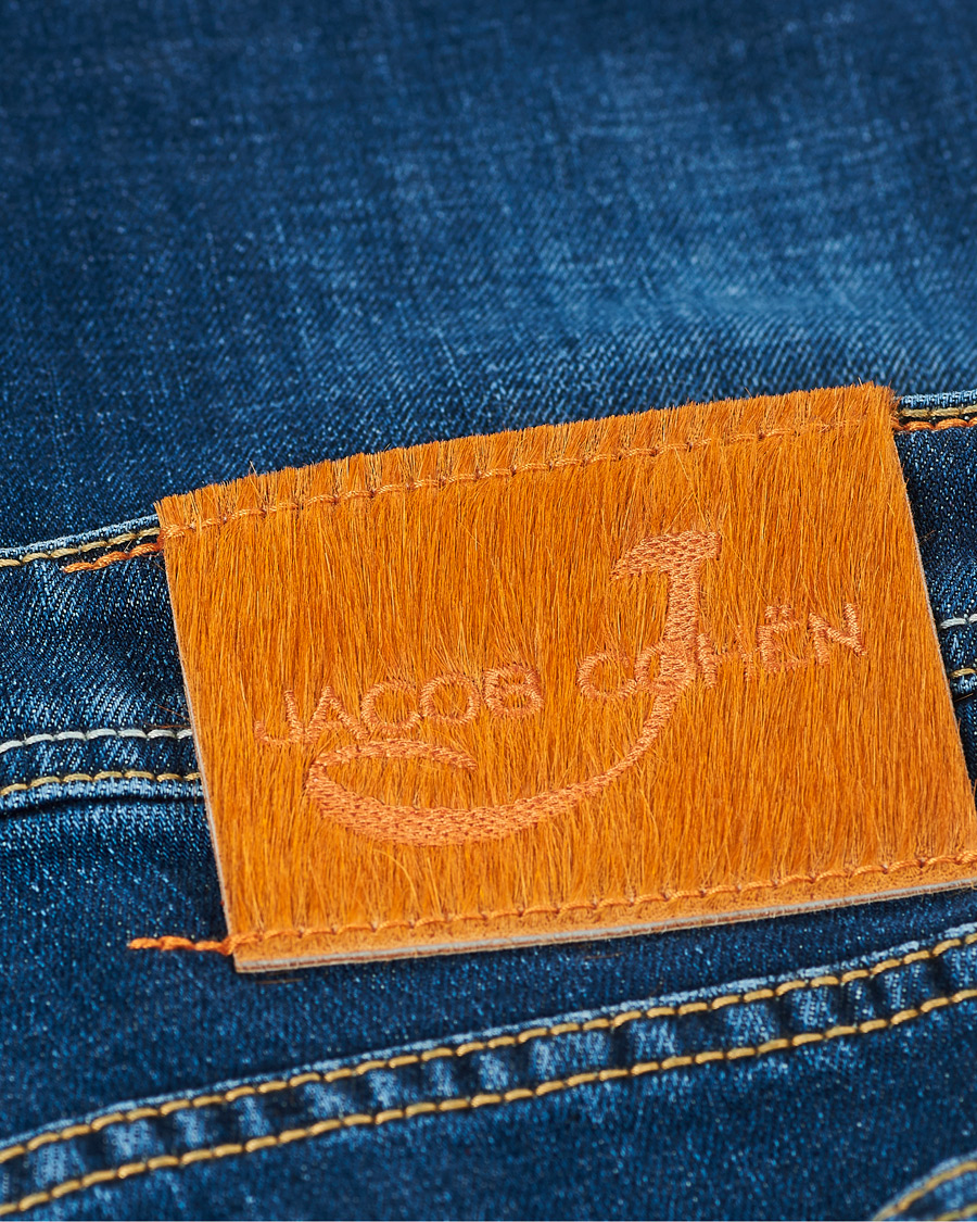 Homme | Jeans | Jacob Cohën | 688 Slim Fit Jeans Mid Blue